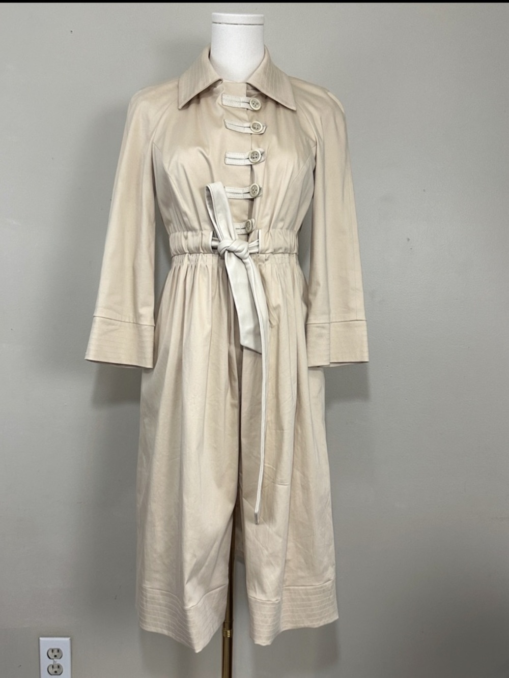 DVF Diane Von Furstenberg Cadenza Trench Coat